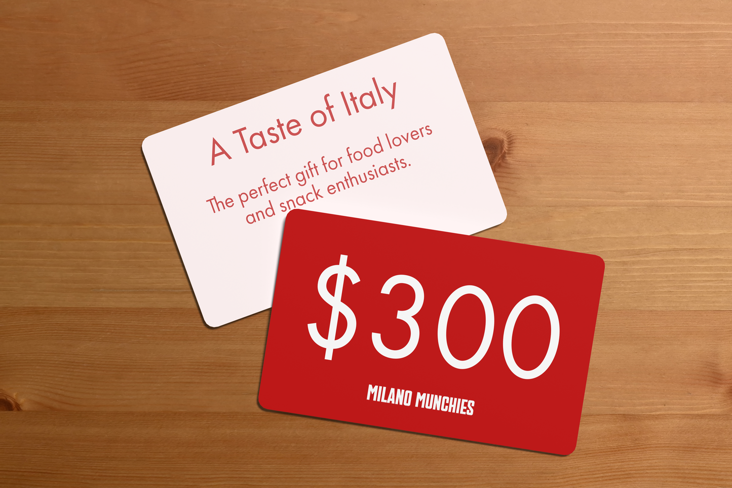 Milano Munchies Gift Card