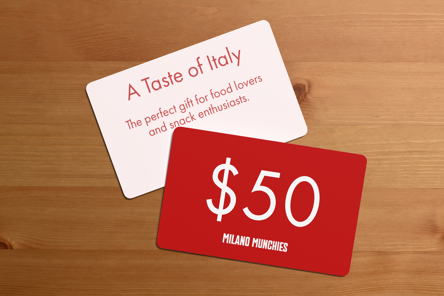 Milano Munchies Gift Card